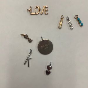 Keep collective necklace charms